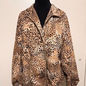 Allyson Whitmore Tan Leopard Jacket